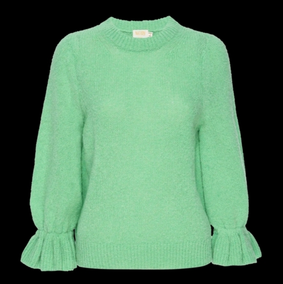 Nation LTD Sweaters - Nation Ltd Antoinette Flounce Wrist Sweater Size Medium